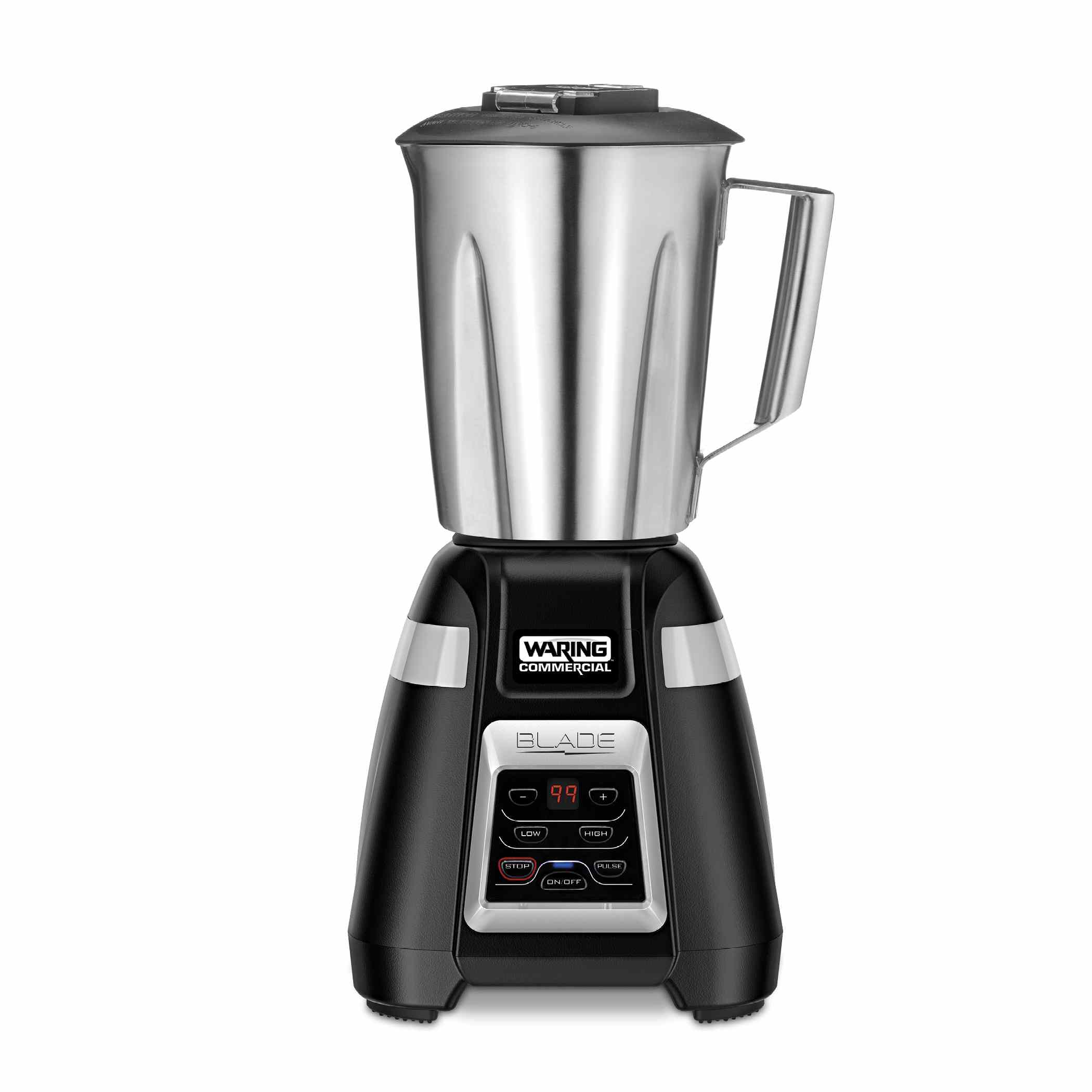 Blade Blender with Timer and Stainless Steel Container